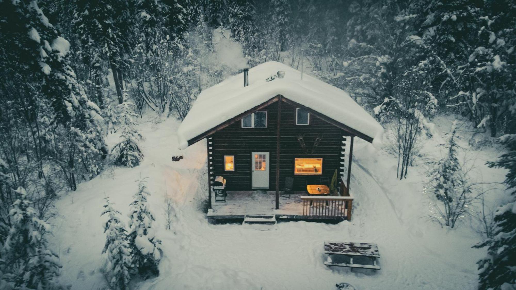 小阿特林山林小屋 Tagish 外观 照片
